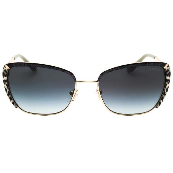 Guess GU00218 32B gold / gradient smoke Sunglasses 57X18X140 One Size