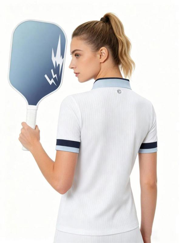 Anniou UPF50+ Ice Silk Pickleball Polo Shirt