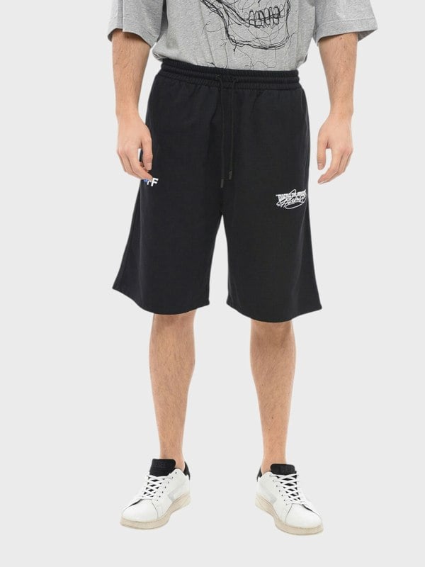 Off-White Exactly The Opposite Arrow Skate Sweatshorts Black
