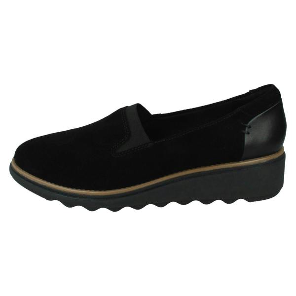 Clarks Ladies Clarks Slip On Smart Shoes - Sharon Dolly