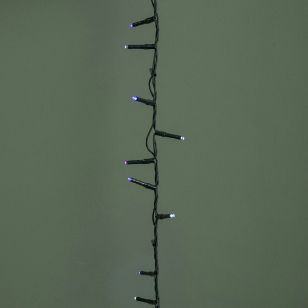 Samuel Alexander 6m 240 LED TreeBrights Christmas String Lights with Timer in Blue, Purple & White