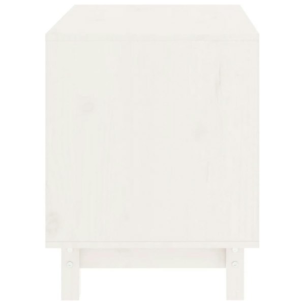Berkfield Dog House White 60x45x57 cm Solid Wood Pine