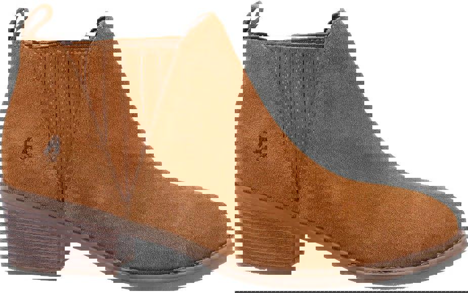 Hush Puppies Isobel Womens Casual Smart Chelsea Pull On Ankle Boots