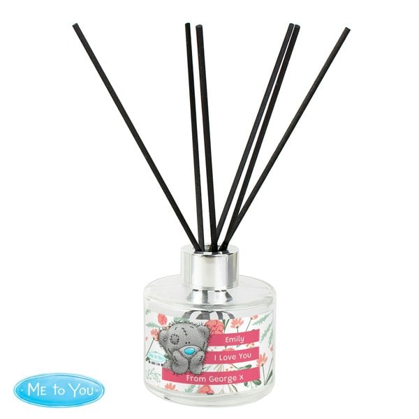 Personalised Memento Company Personalised Me To You Floral Reed Diffuser