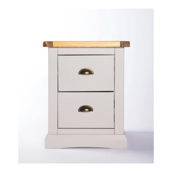 Loreo 2 Drawer Bedside Table
