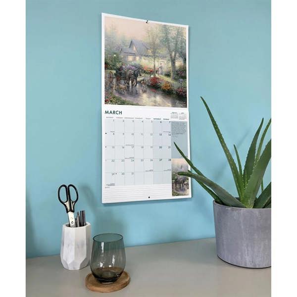 Kinkade, Simpler Times Calendar 2027, Wall Calendars, Month To View, Art, Gift