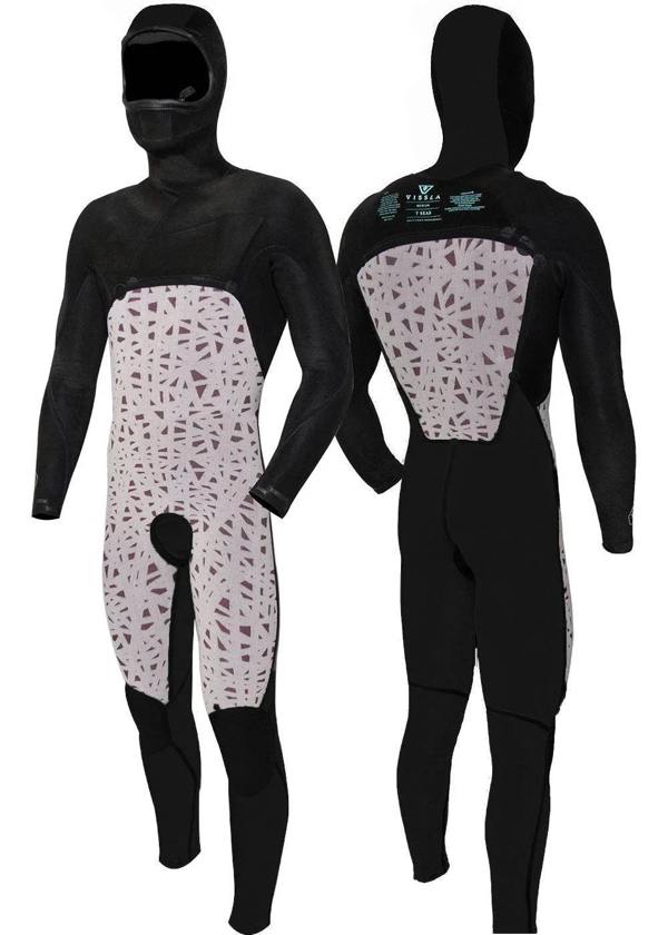 Vissla 7 Seas 5-4-3 full hooded chest zip