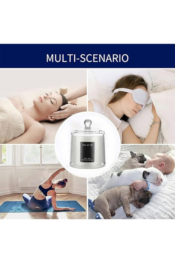 Living and Home Soy Wax Pear & Freesia Scented Jar Candle