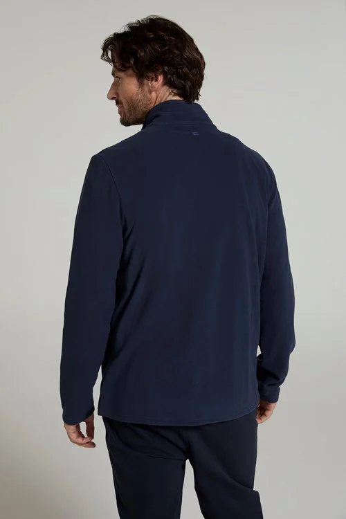 Mountain Warehouse Mens Camber Fleece Jacket - Navy