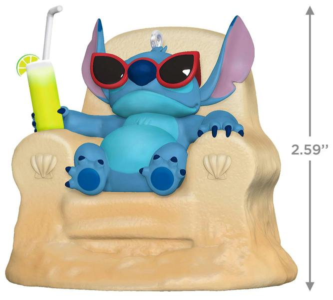 Disney: Lilo & Stitch Hallmark Keepsake -  Sun Kissed Stitch Christmas Tree Ornament