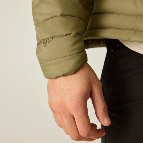 Dare 2B Mens Air Lite Baffled Padded Jacket - Martini Olive