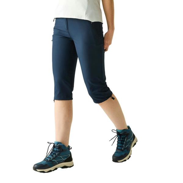 Regatta Womens/Ladies Xert Stretch Capri Trousers - Navy - 