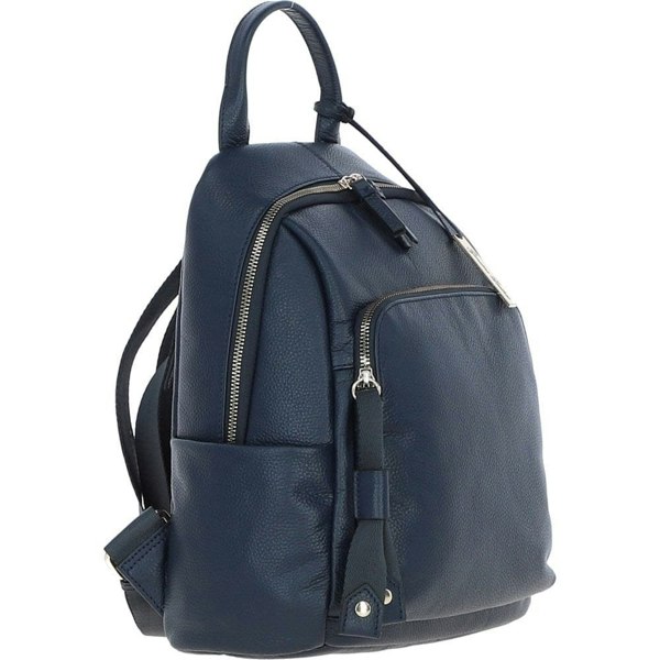 'Lusso Legato' Real Leather Backpack: X-37