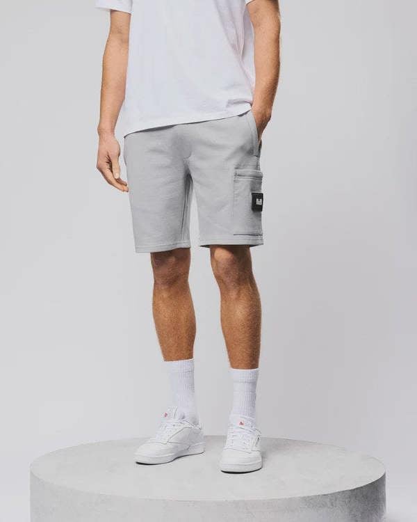 WEEKEND OFFENDER Hawkins Jogger Shorts - Smokey Grey