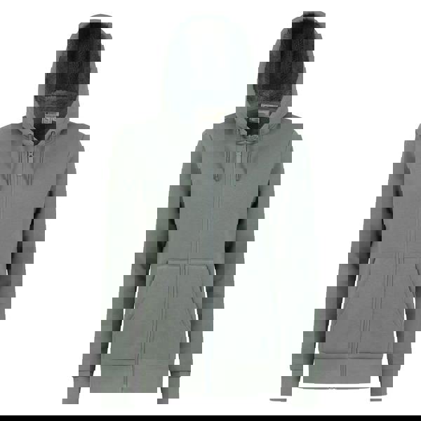 Mountain Warehouse Womens/Ladies Dalton Sherpa Lined Full Zip Hoodie - Khaki Green