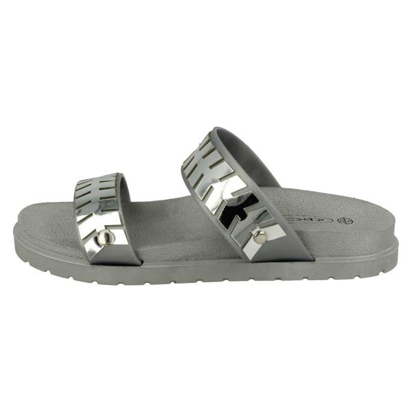 Spot On Ladies Spot On Slip On Mules