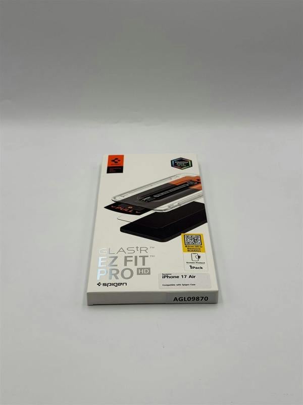 Spigen Glastr EZ Fit HD Screen Protector for iPhone 17 Air 6.5" Clear - AGL09870
