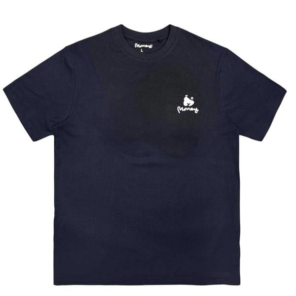 Money Mens Cotton Lounge T-Shirt & Shorts Set - Navy - 