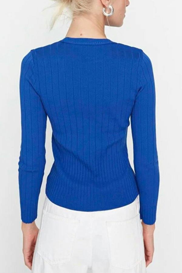 WOVCOR Basic Crew Neck Knit Sweater