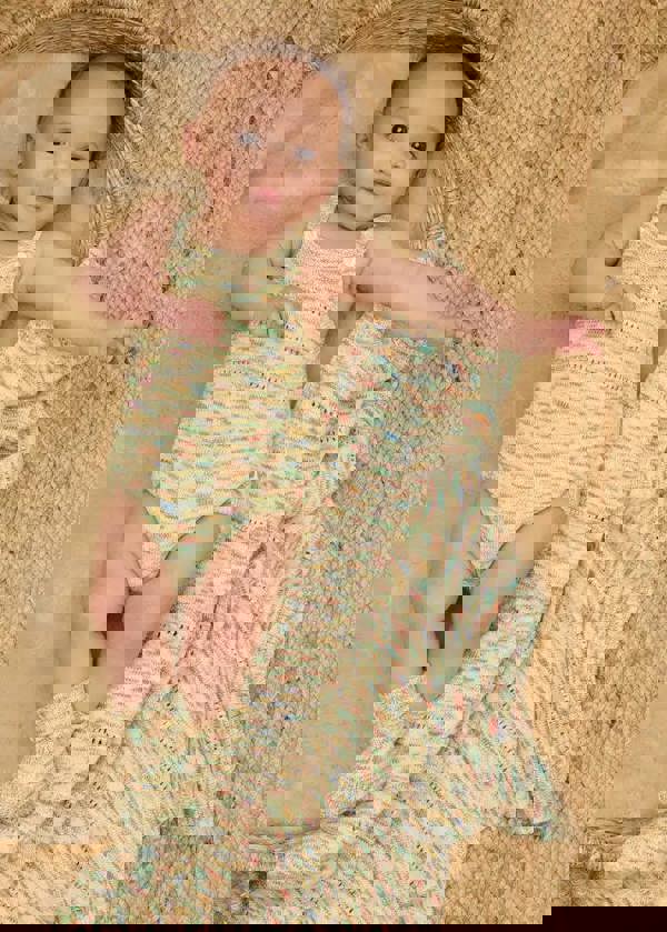 The Bonnie Mob Magic - Space Dye Knitted Bubble Romper