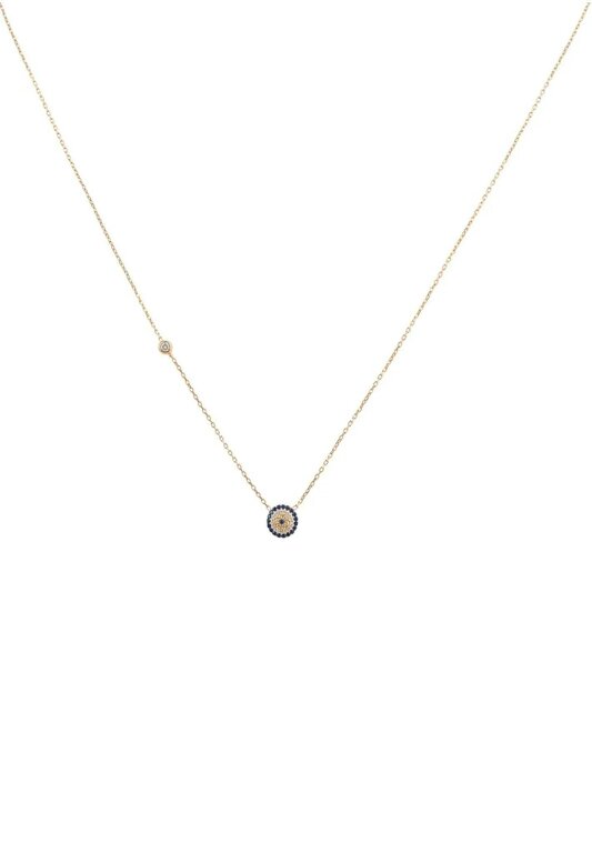 Latelita Evil Eye Necklace Rosegold