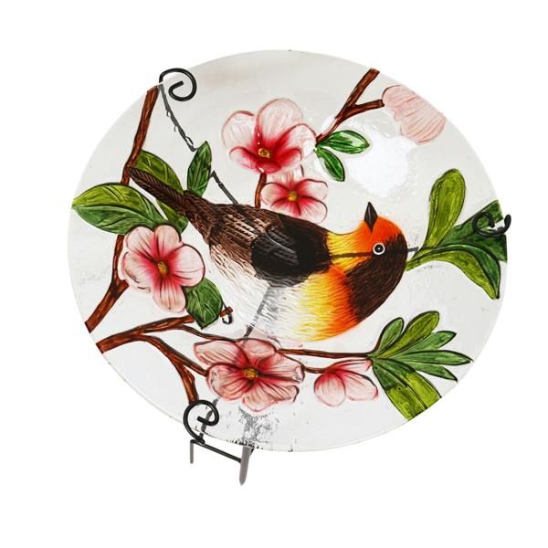 Country Club Bird Feeder Stake - Robin