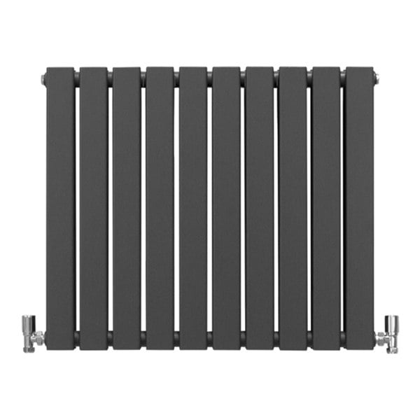 Designer Flat Panel Radiator - Anthracite Grey (600mm x 700mm)