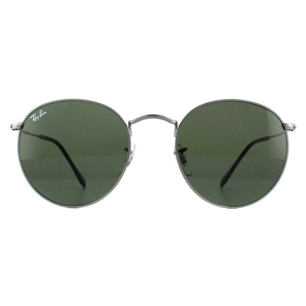 Ray-Ban Sunglasses Round Metal 3447 029 Gunmetal Green