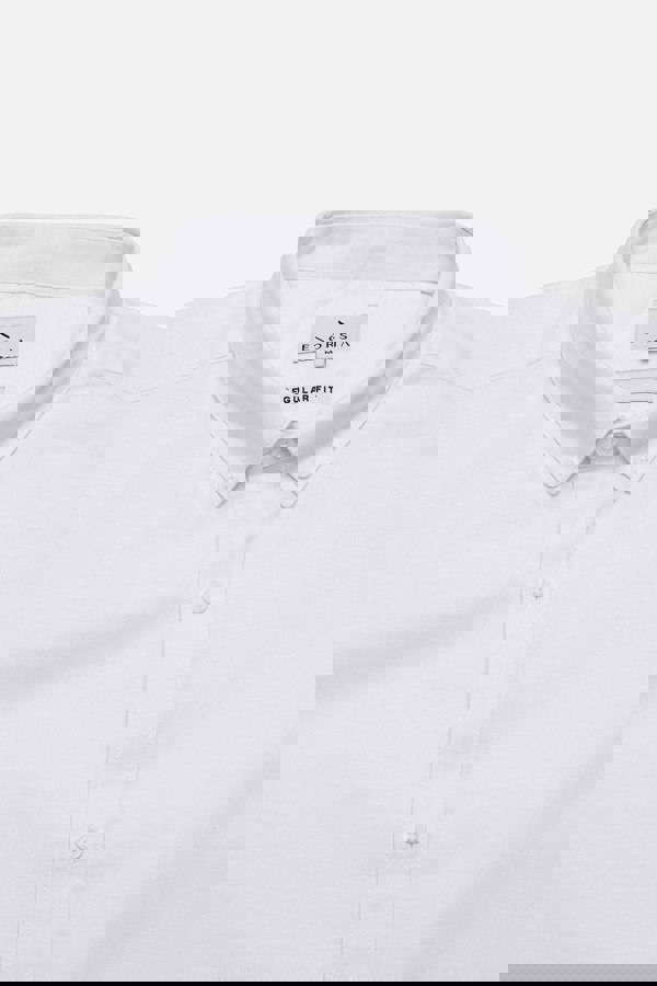 ENORSIA Mens Solid Short Sleeve Shirt