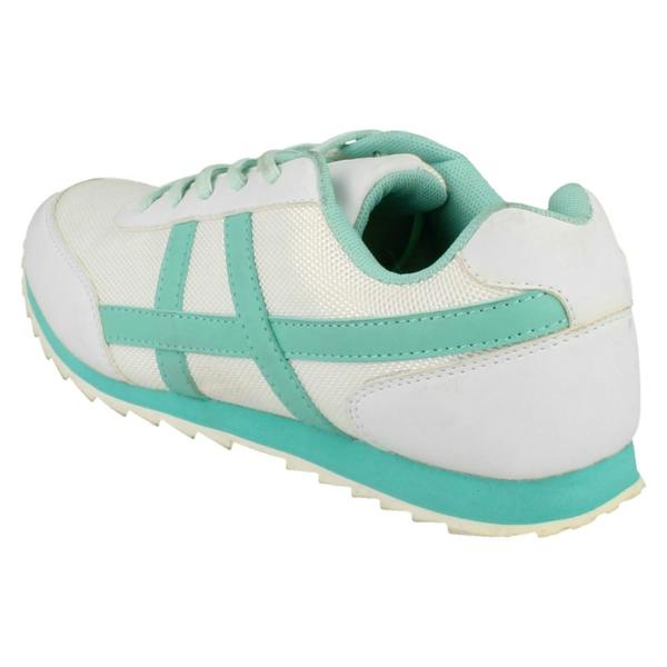 Spot On Ladies Spot On Flat Casual Lace Up Trainers