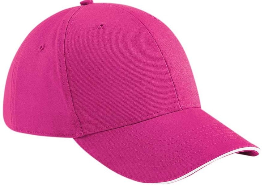 Beechfield Adult Beechfield OSFA Sandwich Peak Cap {BC020}