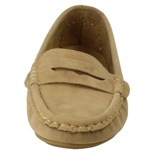 Spot On Ladies Spot On Lightweight Moccasins F3126