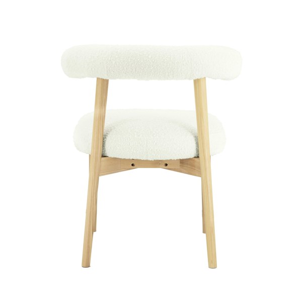 Furniture Edit Spara Cream Boucle Side Chair