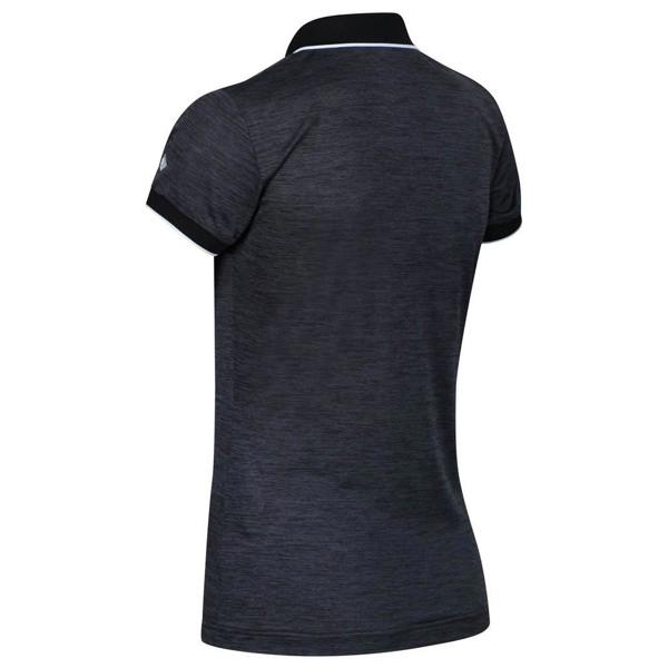 Regatta Womens/Ladies Remex II Polo Neck T-Shirt - Black - 