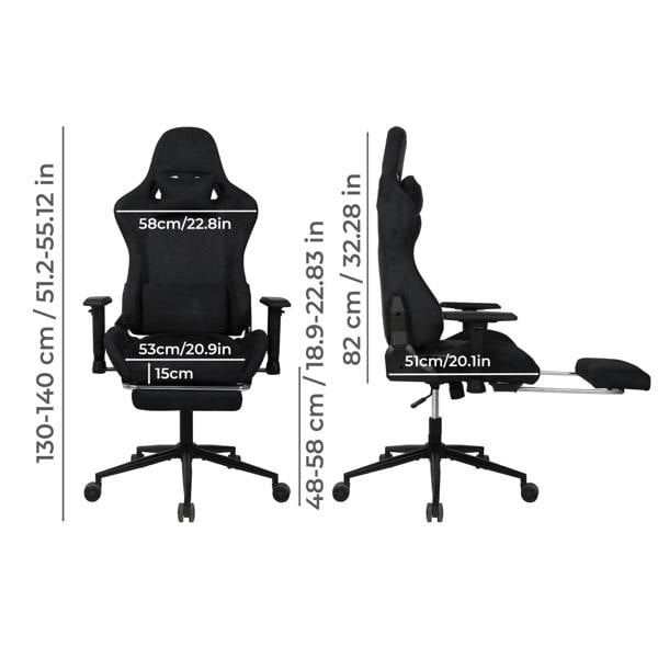 Levede Ergonomic Office Chair 165° Reclining Executive Computer Chair with Spring Seat