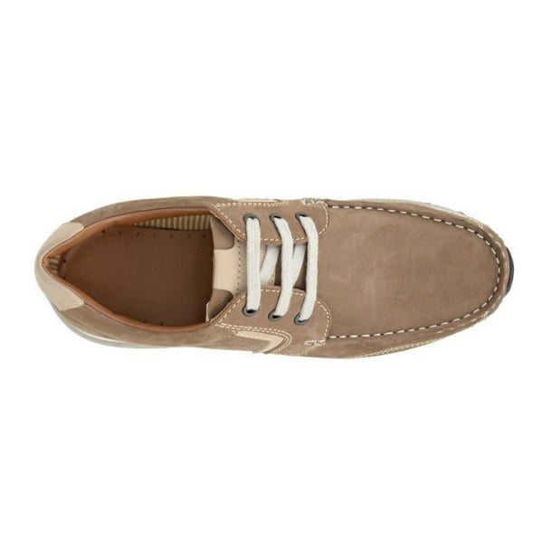 Roamers Mens Nubuck Superlight Casual Shoes - Beige