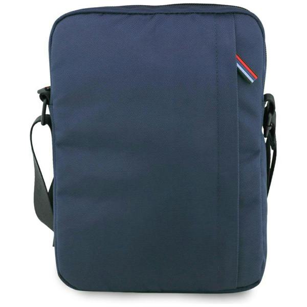 BMW M Series Nylon Pockets 10" Tablet Bag with Metal Logo Navy Blue - BMTB10PNYPOV