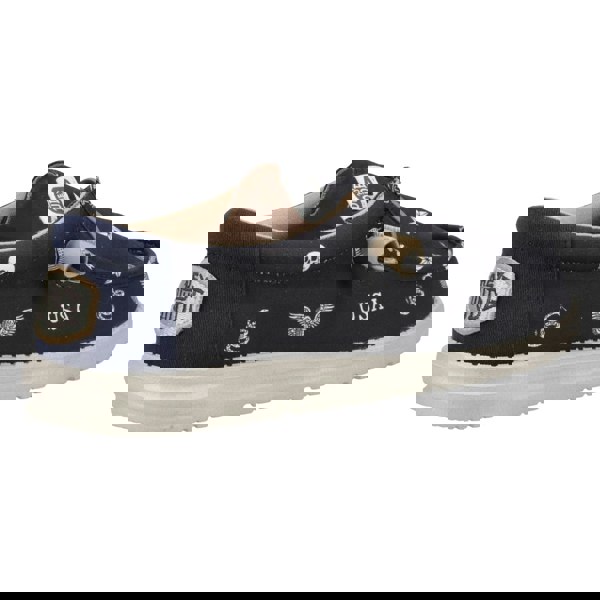 HEYDUDE Wally Stars n Skulls Shoes - Black