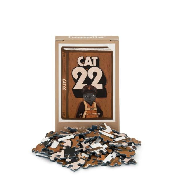 Happily Puzzles Cat 22 - 99 Piece Mini Jigsaw Puzzle