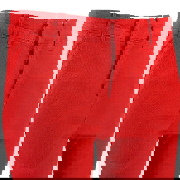 Alexander McQueen skinny fitting red jeans
