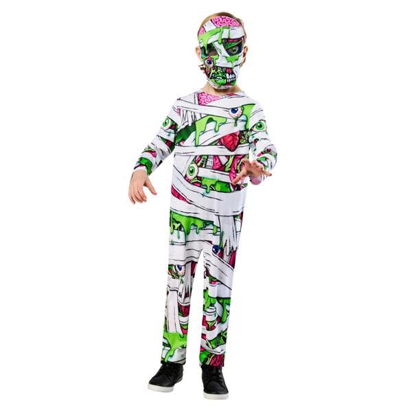 Bristol Novelty Pop Art Mummy Costume - Multicoloured