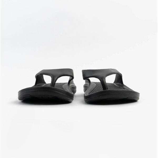 Totes Sol Bounce 0350FBLK Toe Post Sandals   in  Black