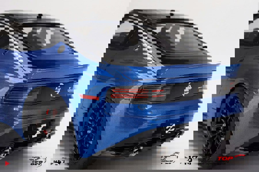 TSM Nissan Z Performance 2023 Seiran Blue LHD 1:18 Scale TSM TS0437