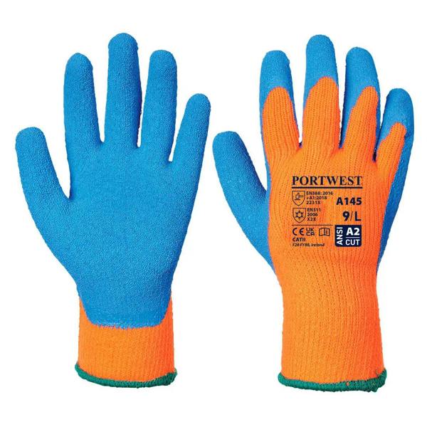 Cold 7 Latex Crinkle Glove (Pack of 12) - Hi-Vis Trousers