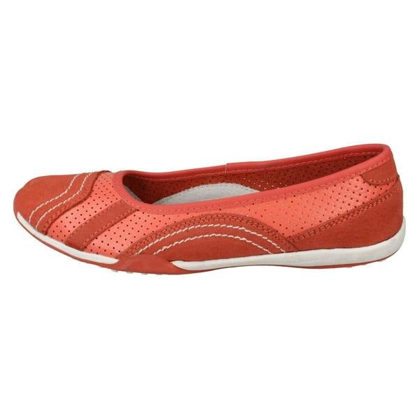 Down to Earth Ladies Down To Earth Flat Ballerina Shoes