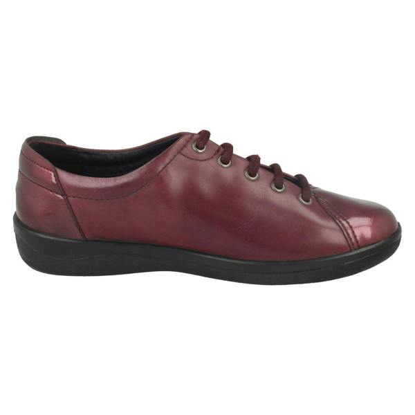 Padders Ladies Padders Lace Up Everyday Flats Galaxy 2