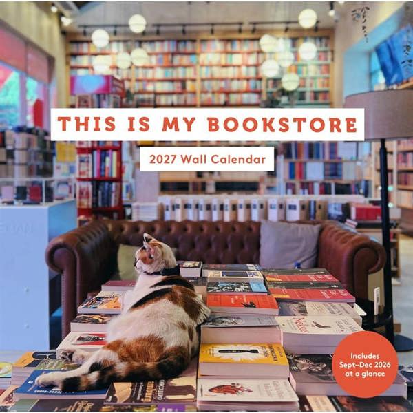 Chronicle Books This Is My Bookstore Calendar 2027, Wall Calendars, Month To View, History & Literature, Gift