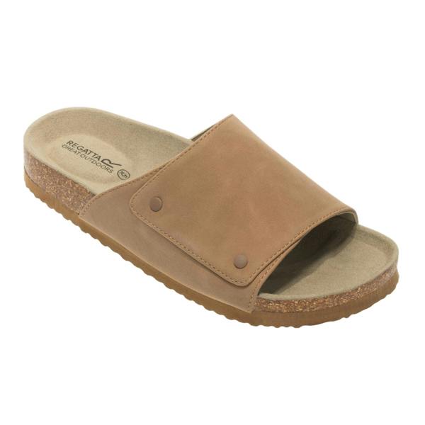 Regatta Womens/Ladies Coasten Sliders - Burnt Tan - 
