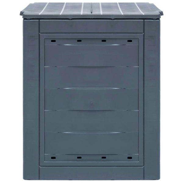 Berkfield Garden Composters 2 pcs Grey 60x60x73cm 520 L