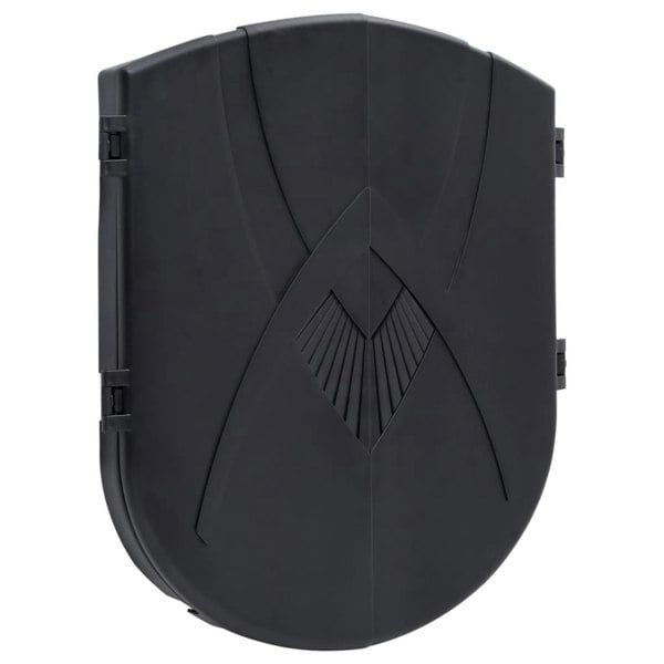 Berkfield Electric Dartboard with Darts Black Polypropylene